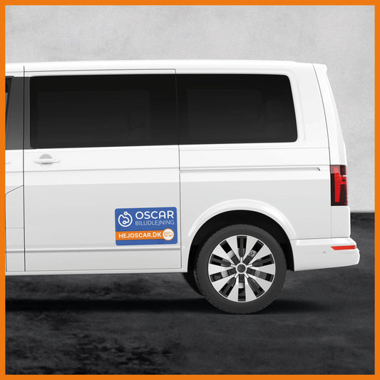 Minibus-klistermærke
