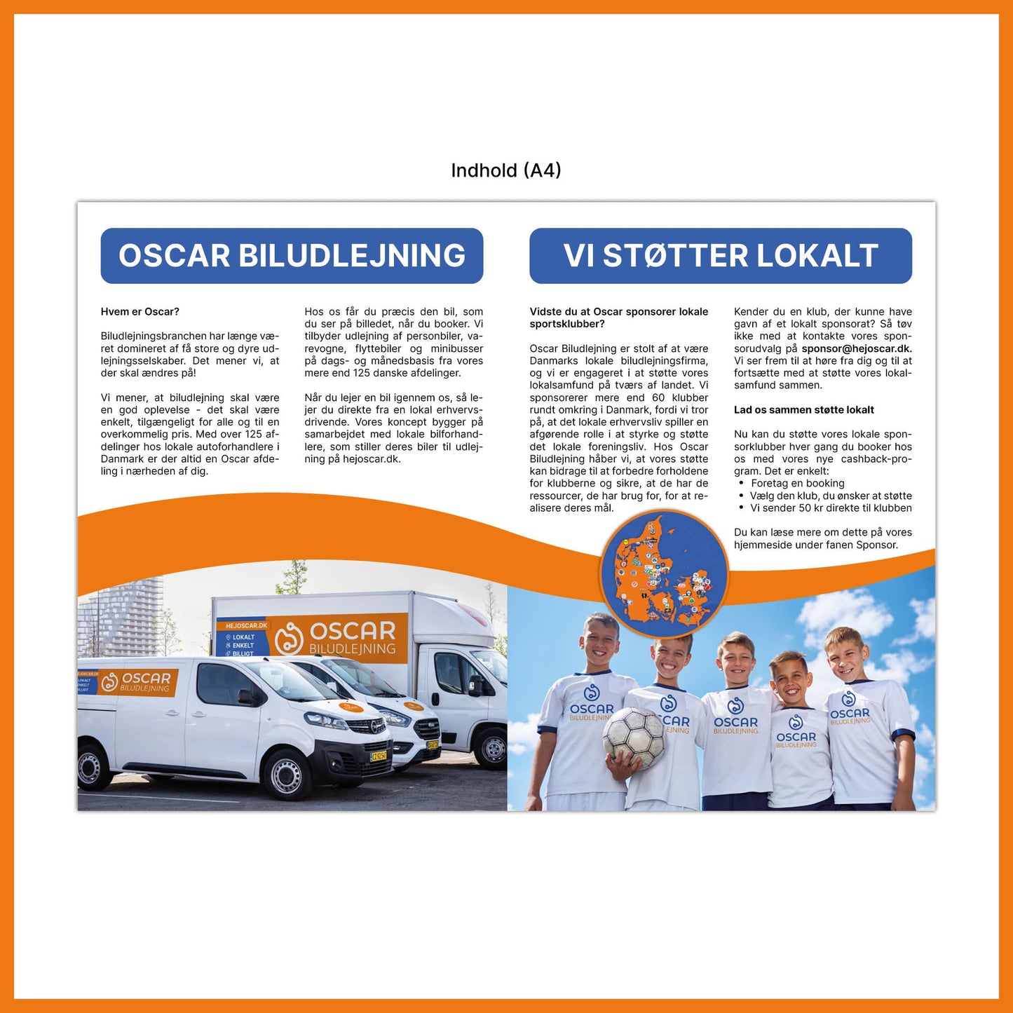 A5 foldede flyers (50 stk.)